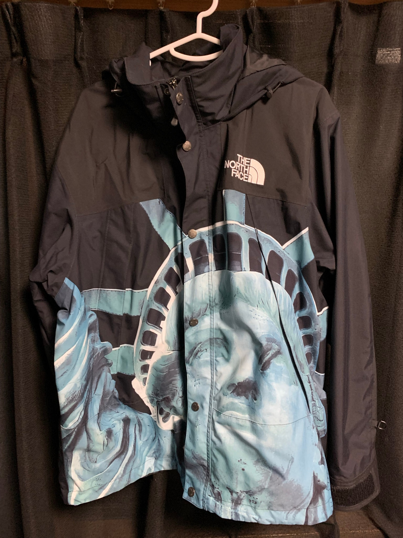 Supreme x The North Face Statue of Liberty Mountain Jacket "Black"