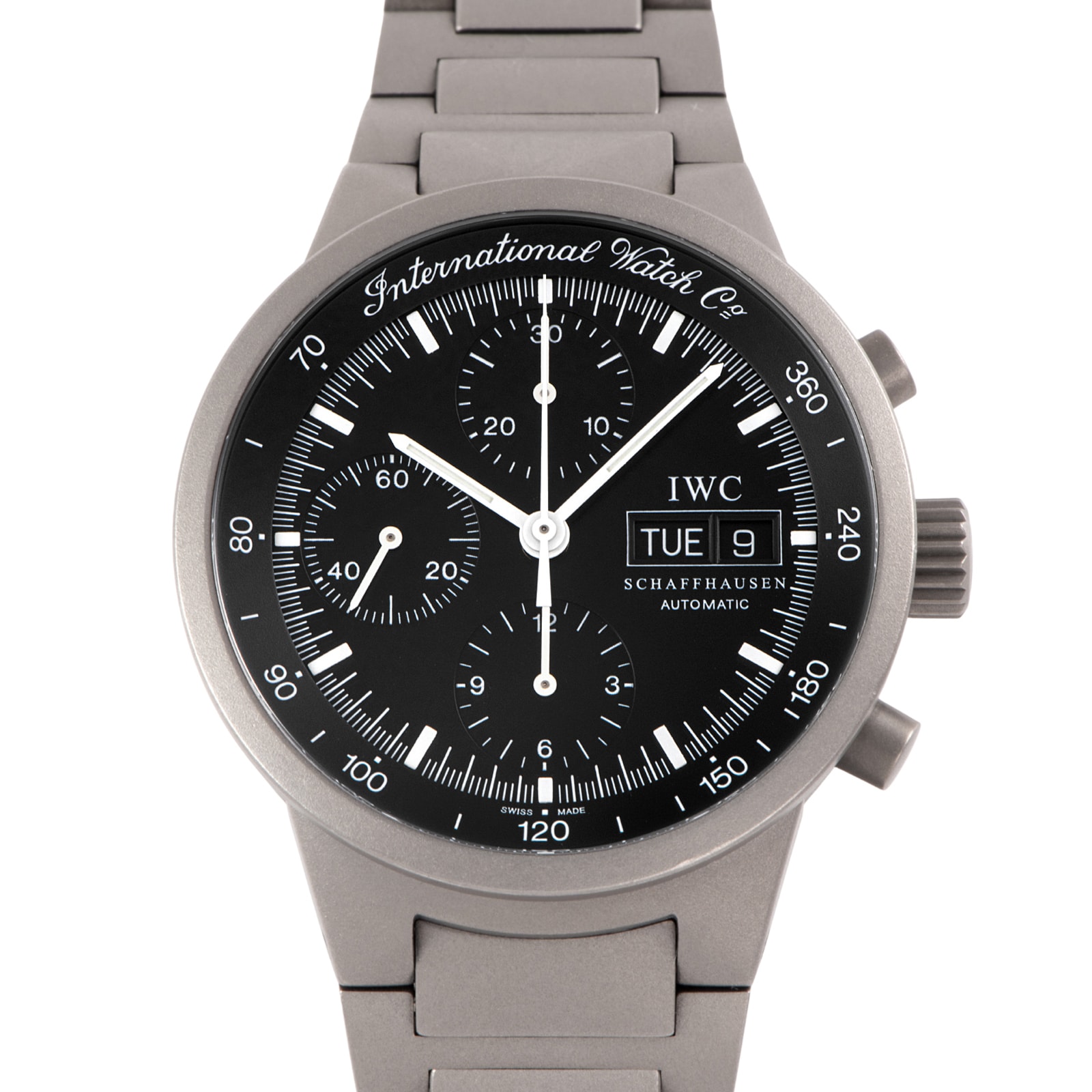 IWC GST クロノグラフ IW370703 チタン【中古】