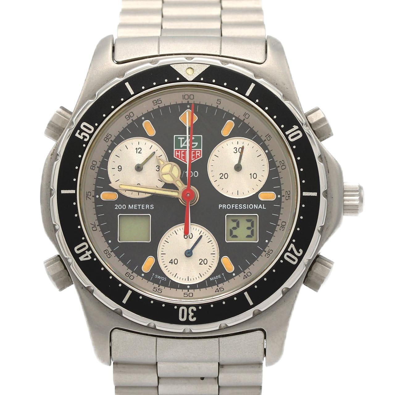 【ノーメンテナンス還元価格】タグ・ホイヤー プロフェッショナルクロノグラフ 240.306 SS クォーツ
