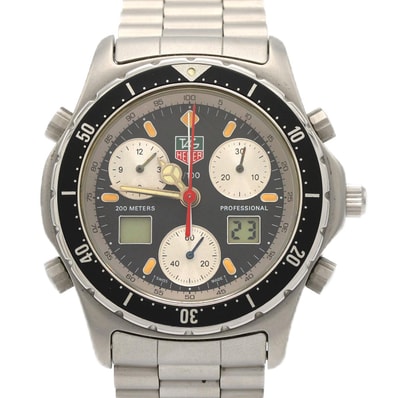 【ノーメンテナンス還元価格】タグ・ホイヤー プロフェッショナルクロノグラフ 240.306 SS クォーツ
