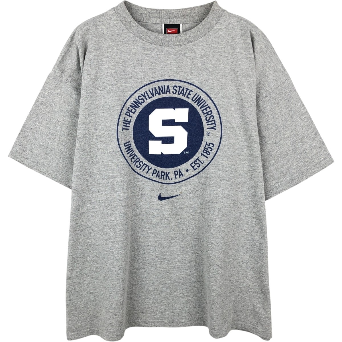 古着 00年代 ナイキ NIKE TEAM PENN STATE ペンシルベニア州立大学 カレッジTシャツ メンズXL相当/eaa656980