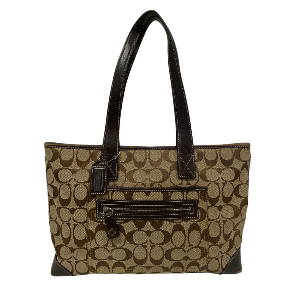コーチ COACH ショルダーバッグ シグネチャー ショルダーバッグ 6082 ベージュ