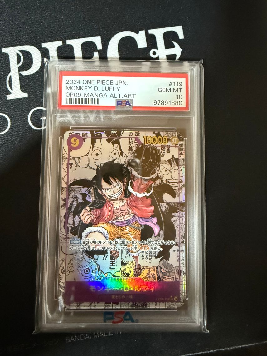 One Piece Card Game - Monkey D. Luffy OP09-119 SEC Alt Art Parallel - Emperors In New World Japanese One Piece Collectors & Hobbyists Art Puzzles One Piece Card Game - Monkey D. Luffy OP09-119 SEC Alt Art Parallel - Emperors In New World Japanese One Piece Collectors & Hobbyists Art Puzzles