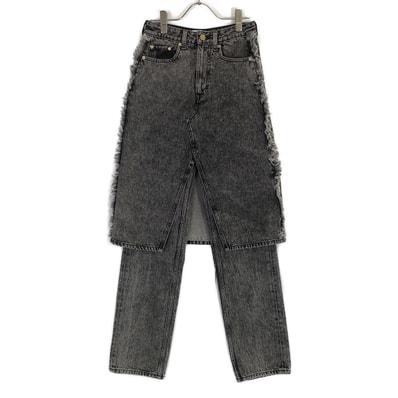 ガニー SNOW WASHED DENIM SKIRT デニム スカート 26