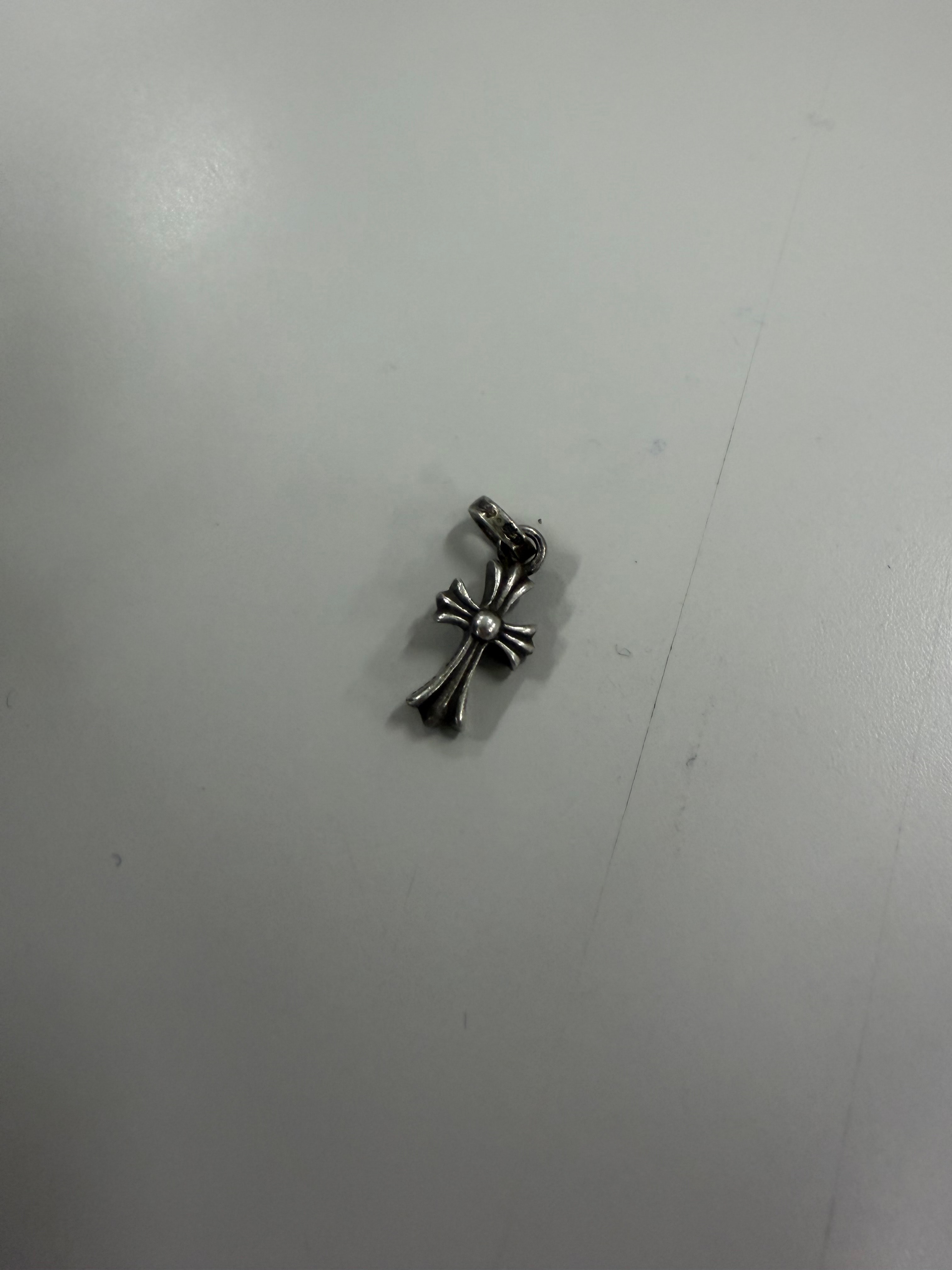 Chrome Hearts CH Cross Baby Fat Charm "Silver"