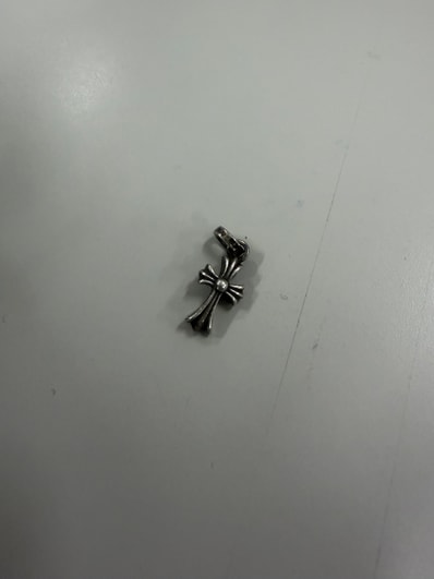 Chrome Hearts CH Cross Baby Fat Charm "Silver"