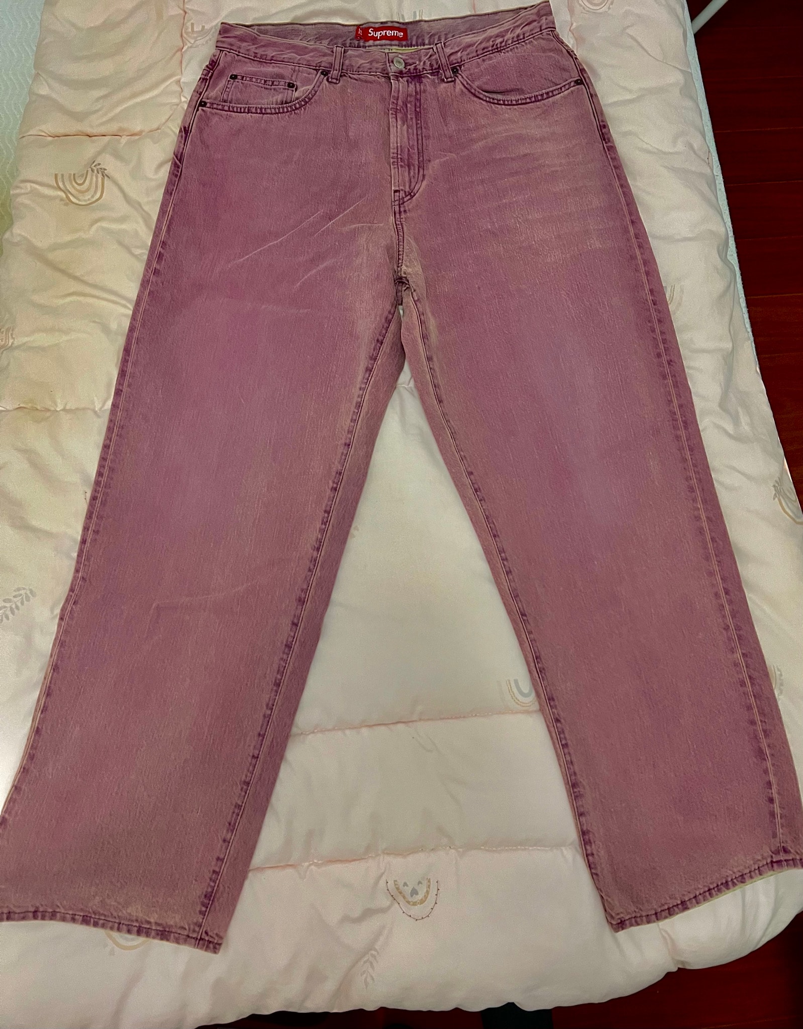 Supreme Baggy Jean (26SS) "Overdyed Purple"