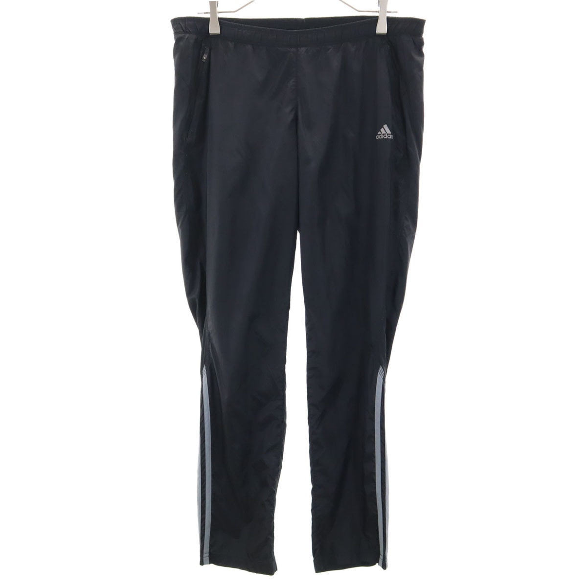 adidas アディダス ウインドパンツ L チャコールブラック