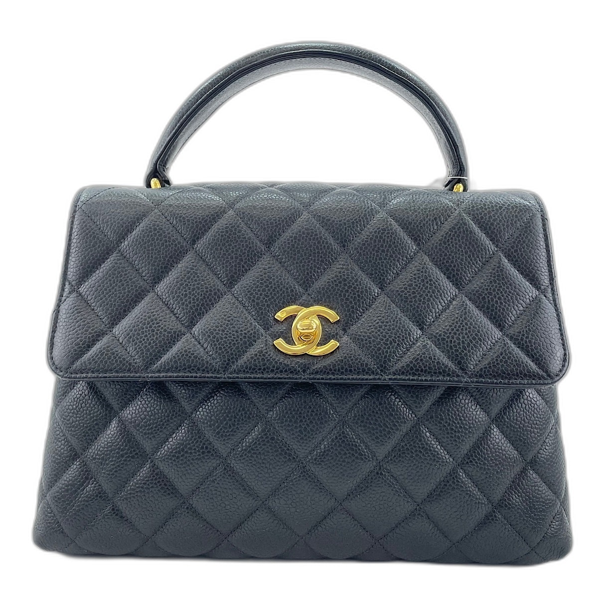 シャネル CHANEL マトラッセ ミディアム ハンドバッグ【中古】