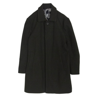 NUMBER(N)INE ナンバーナイン コート STUDIOUS 別注 カシミヤ混 ステンカラー コート モスグリーン系 1【中古】