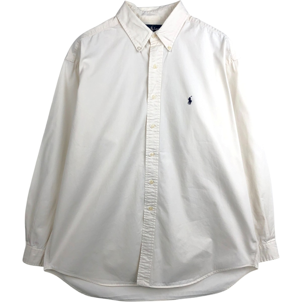 古着 ラルフローレン Ralph Lauren BLAKE 長袖 ボタンダウンシャツ メンズXL相当/eaa662938
