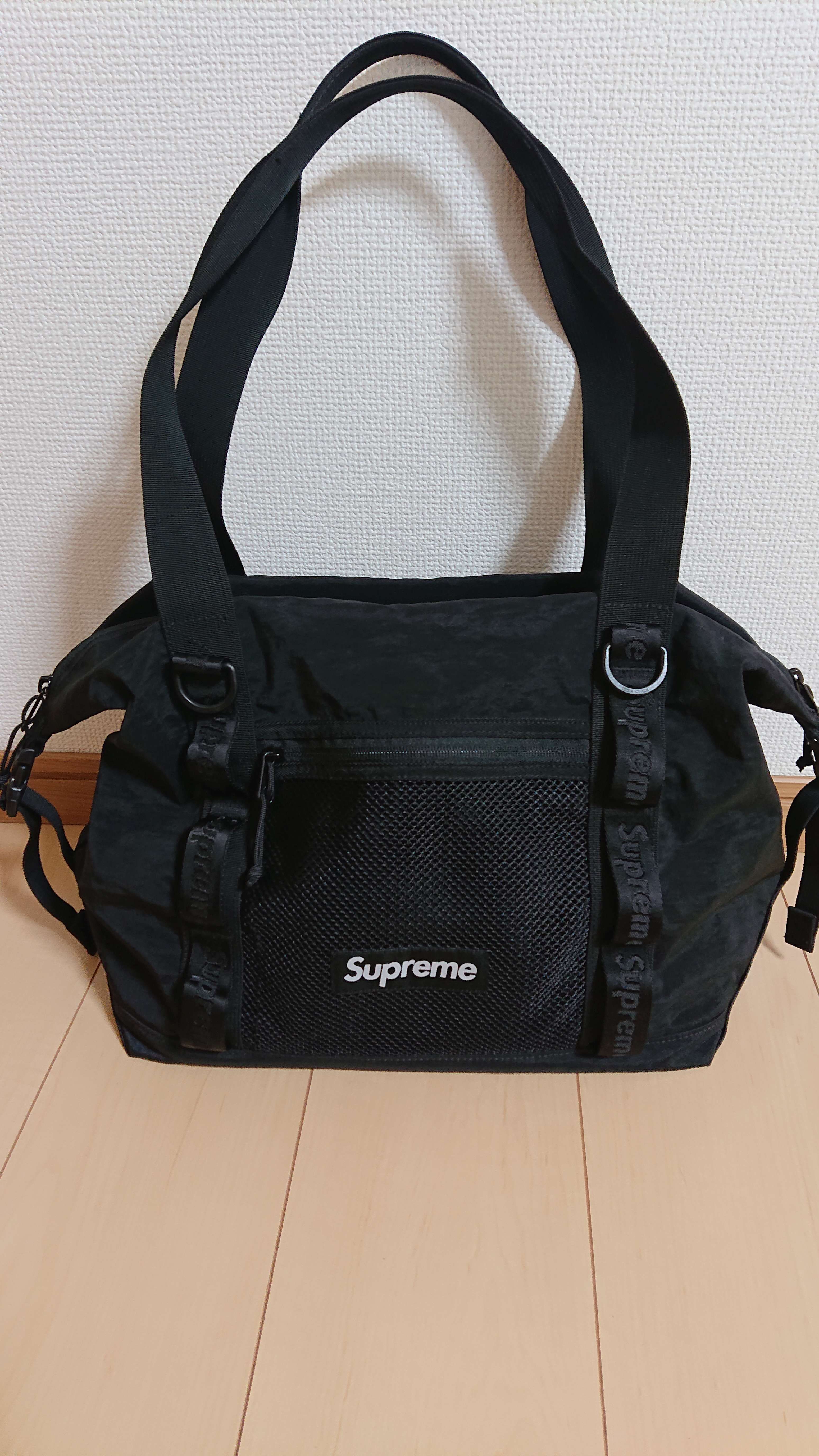Supreme Zip Tote 25L "Black" (20FW)