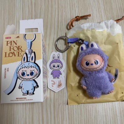 POP MART THE MONSTERS (LABUBU) Pin for Love Series-Vinyl Plush Pendant (A-M) ?