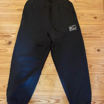 Stussy x Nike Washed Pants (US Size) "Black" DO5296-010