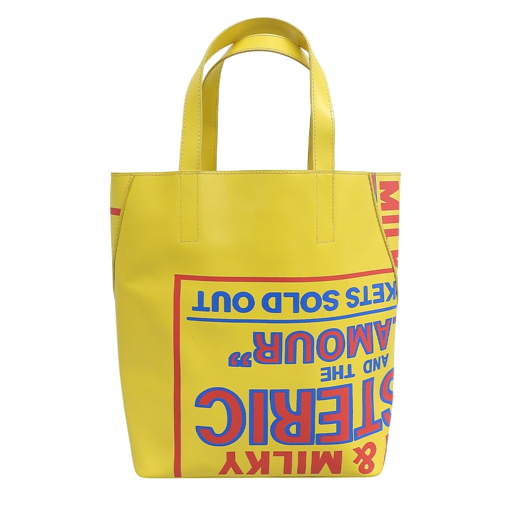 ヒステリックグラマー DIZZA&MILKY トートバッグ レディース イエロー