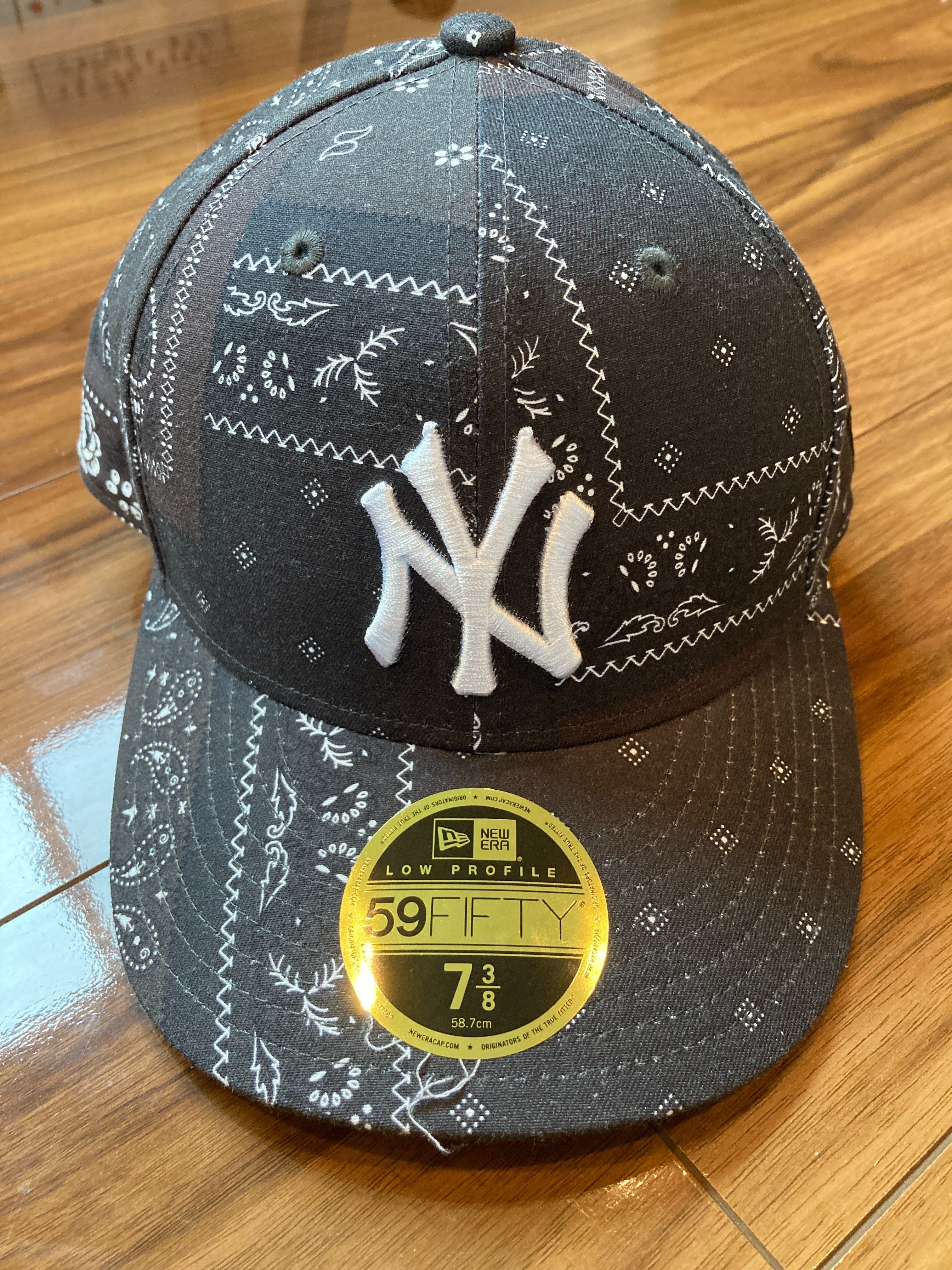 KITH × NEW ERA Yankees Deconstructed Bandana Low Profile "Shadow"