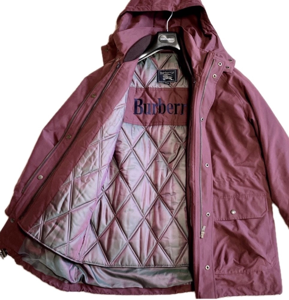 やや傷や汚れあり】BURBERRY 80s ヴィンテージ モッズコート ブルゾン