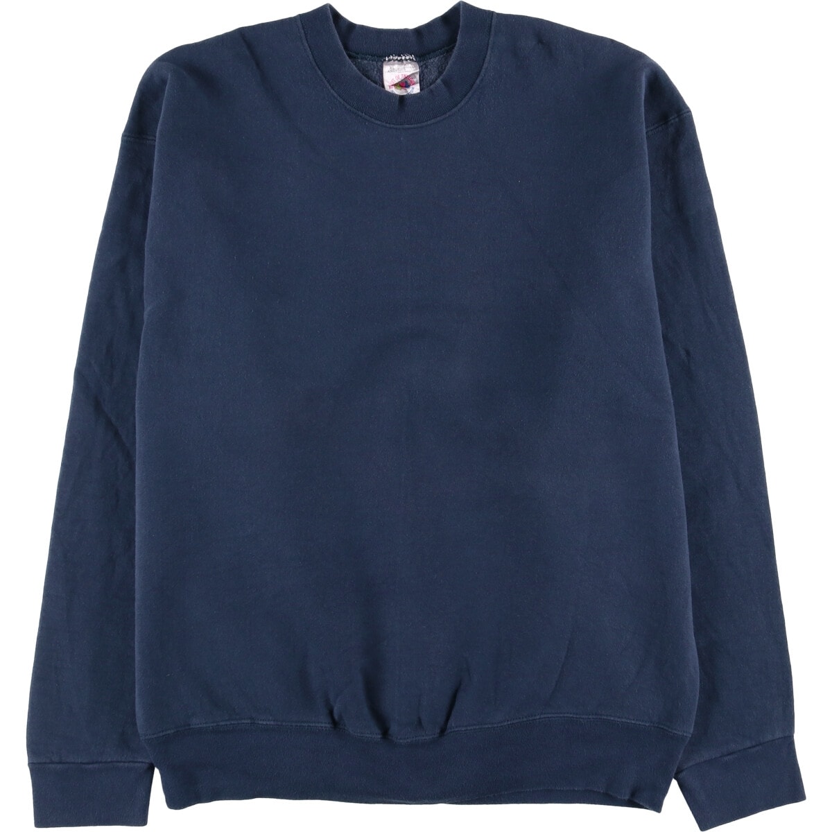 古着 90年代 FRUIT OF THE LOOM HEAVY cotton 無地 ブランクスウェットシャツ トレーナー USA製 メンズXL相当 ヴィンテージ/eaa545275