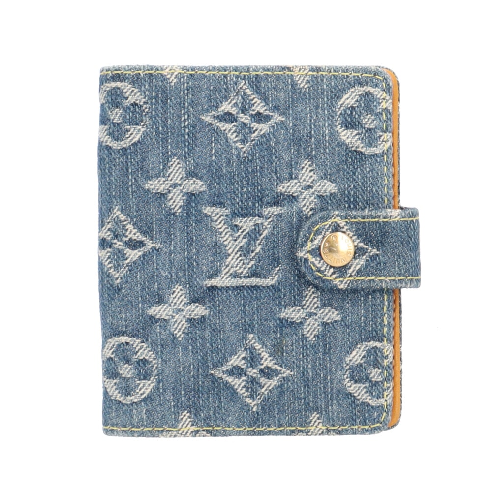 ルイヴィトン アジェンダミニ モノグラムデニム 手帳カバー モノグラムデニム R21044 レディース LOUIS VUITTON  中古