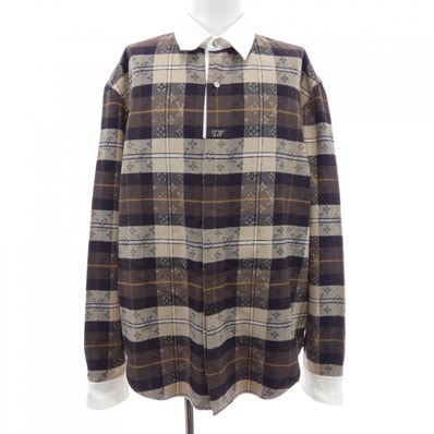 ルイヴィトン LOUIS VUITTON モノグラムフランネル HUS33WWLE シャツ
