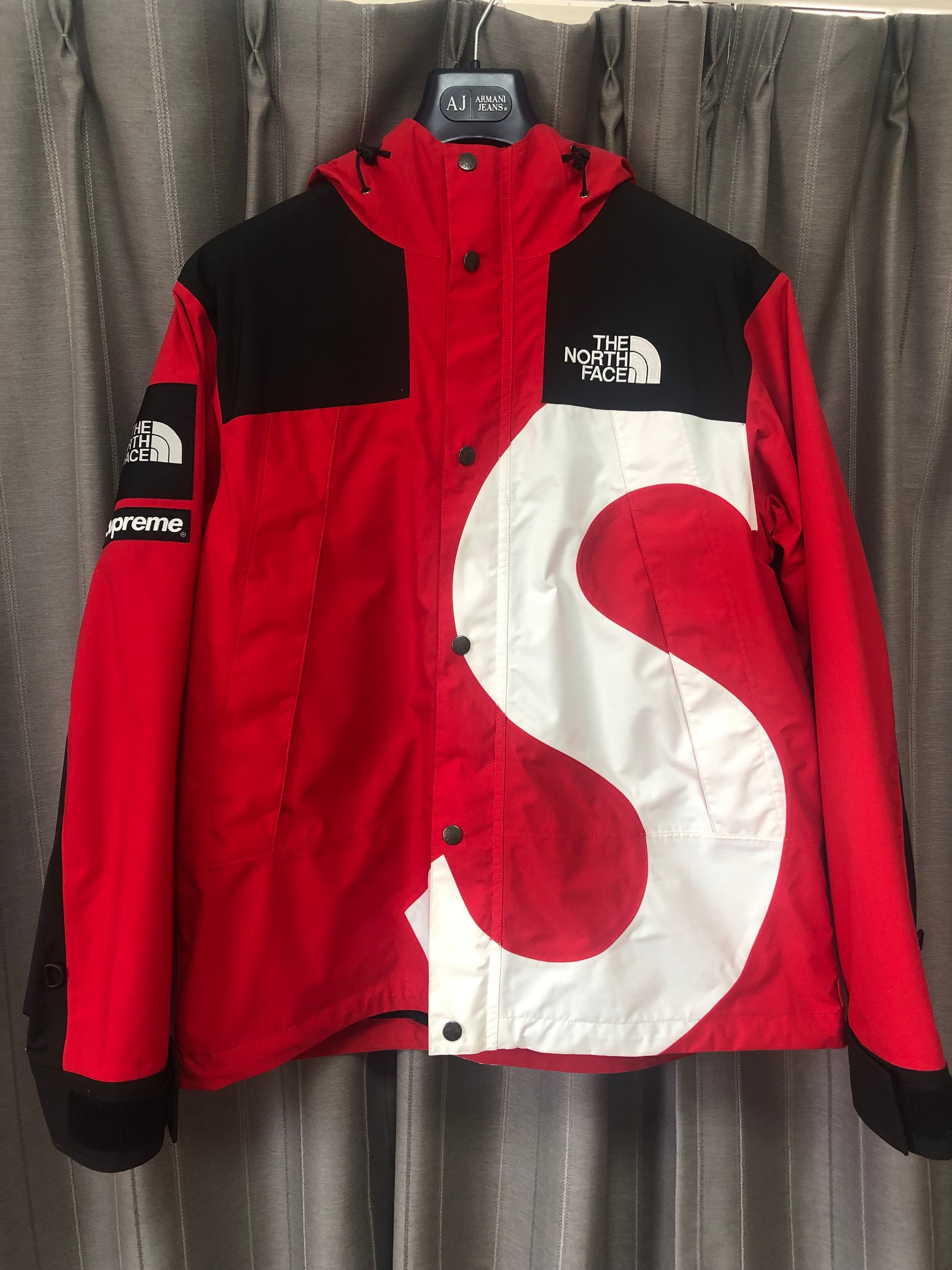 Supreme x The North Face S Logo Mountain Jacket "Red"