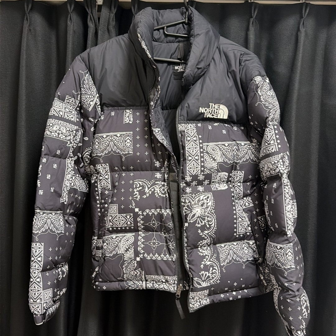The North Face White Label Bandana Nuptse "Black"