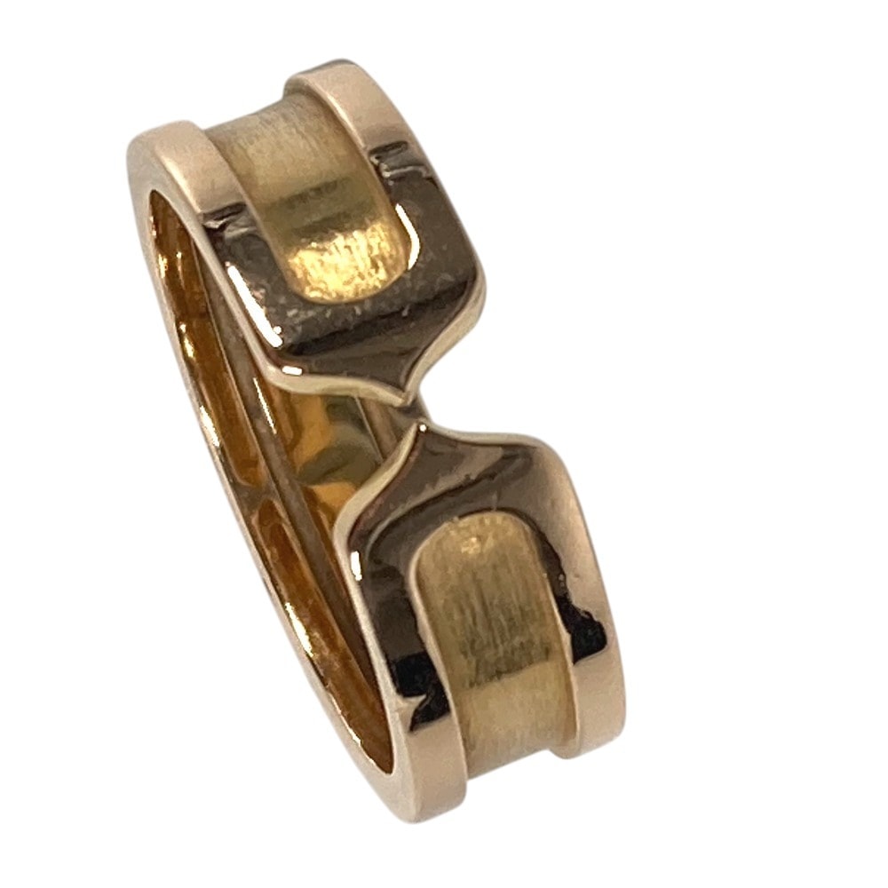カルティエ CARTIER 2C リング ロゴ K18 金 18K アクセサリー ジュエリー リング・指輪 YG750 ゴールド