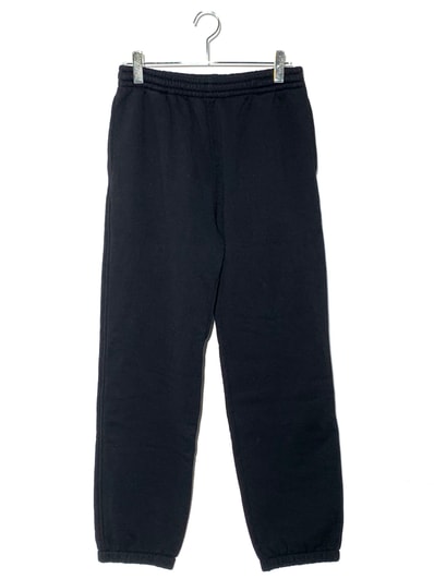 AURALEE SMOOTH SOFT SWEAT PANTS Black