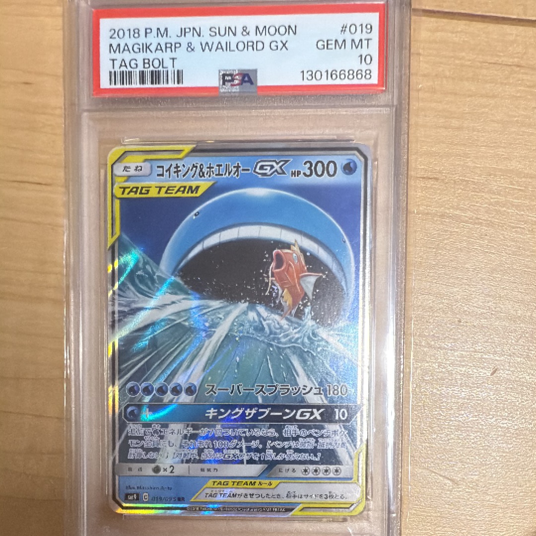 Magikarp & Wailord GX RR [SM9 019/095](Expansion Pack "Tag Bolt")