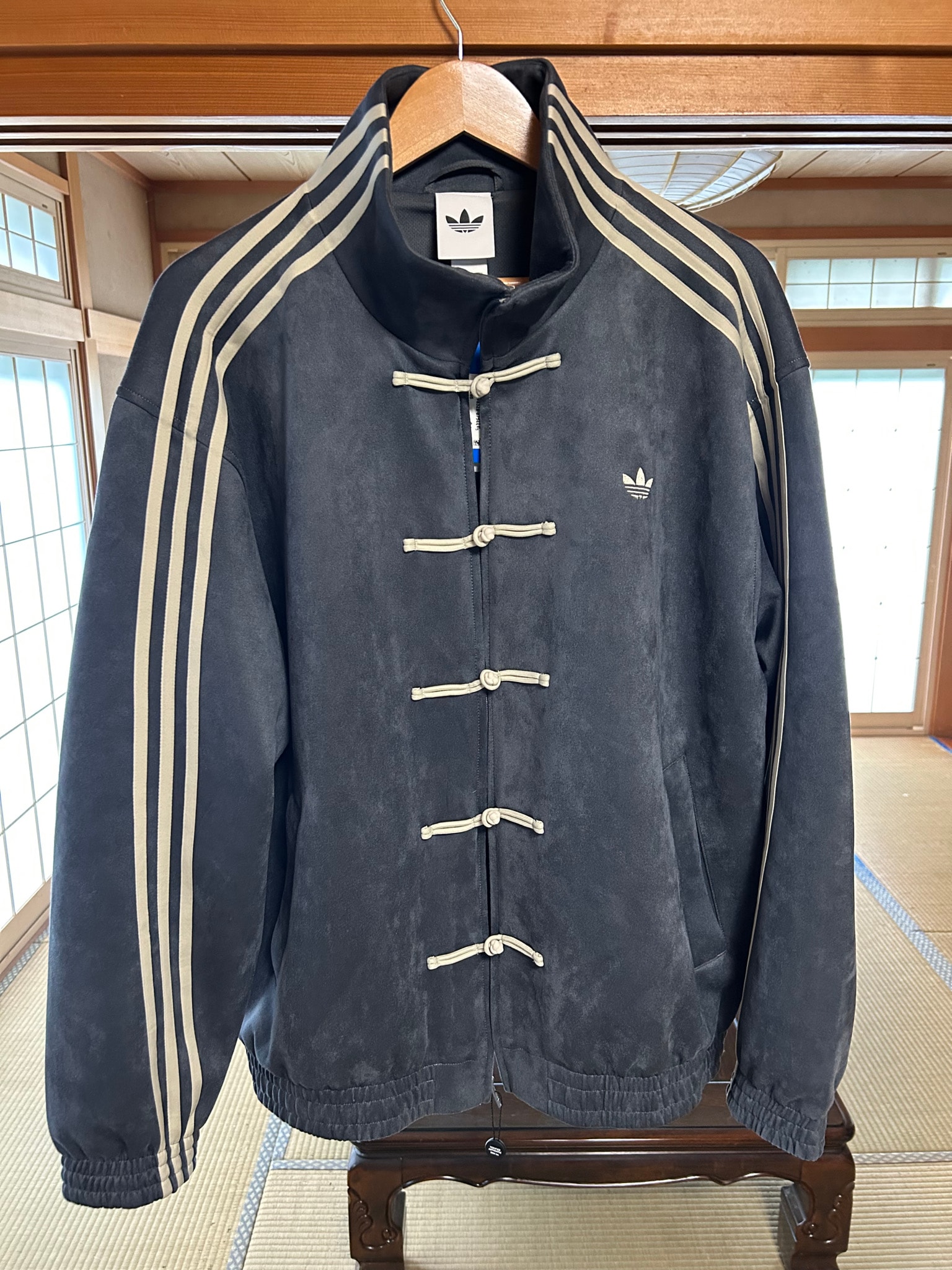 adidas Originals CTT Chinese Track Top Casual Jacket "Grey"