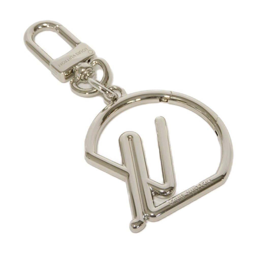 LOUIS VUITTON ルイ・ヴィトン LV チューブラー LVイニシャル LVシグネチャー LVロゴ メタル シルバー キーホルダー M01935