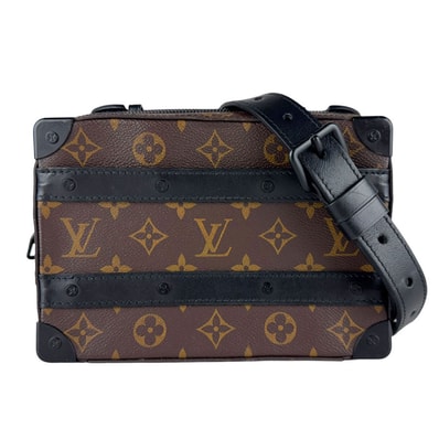 ルイ ヴィトン LOUIS VUITTON ショルダーバッグ モノグラム マカサー モノグラム ハンドル ソフトトランク/モノグラム マカサー ブラック/ブラウン メンズ M45935【中古】 z10676