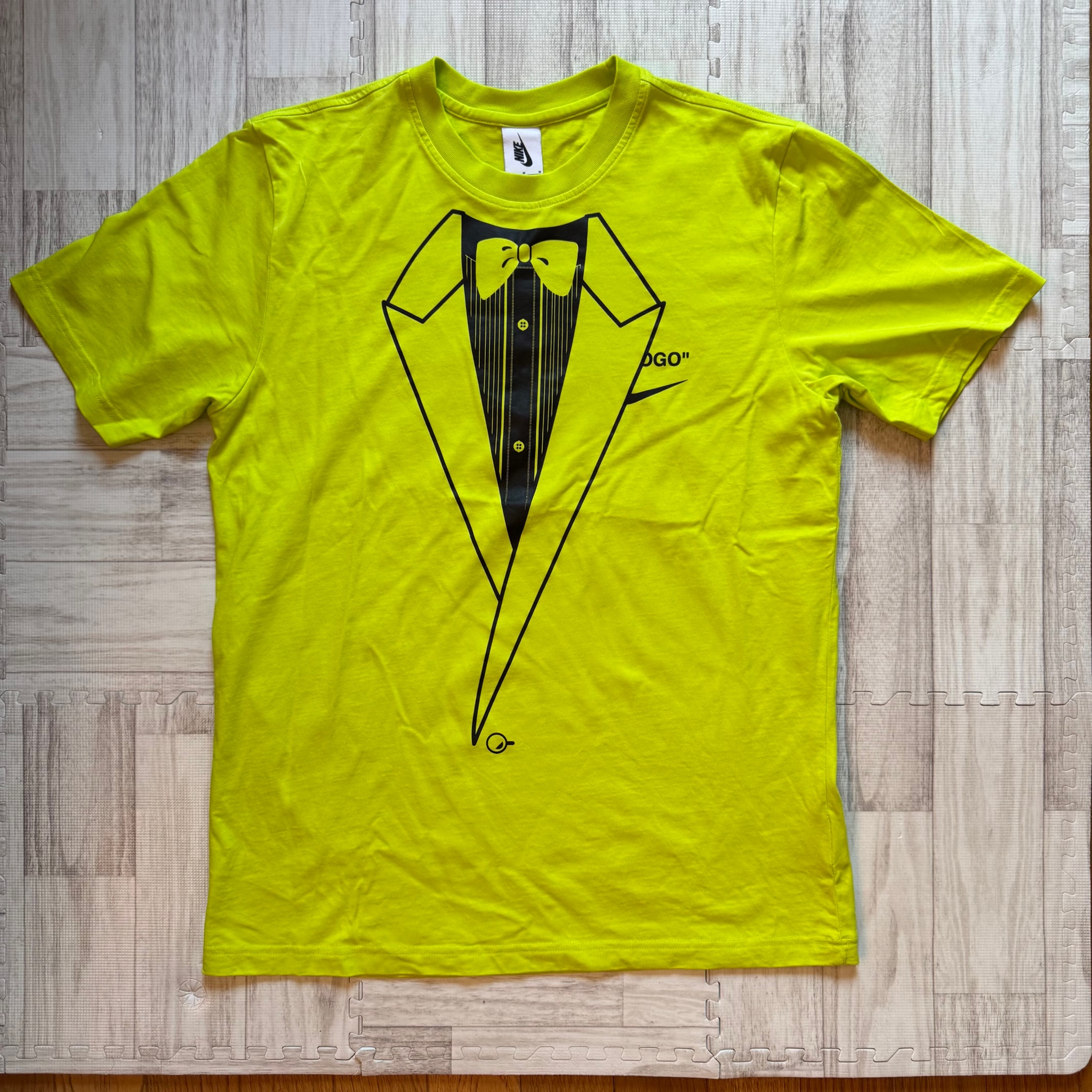 OFF-WHITE / Nike NRG A6 Tee "Lime Green"