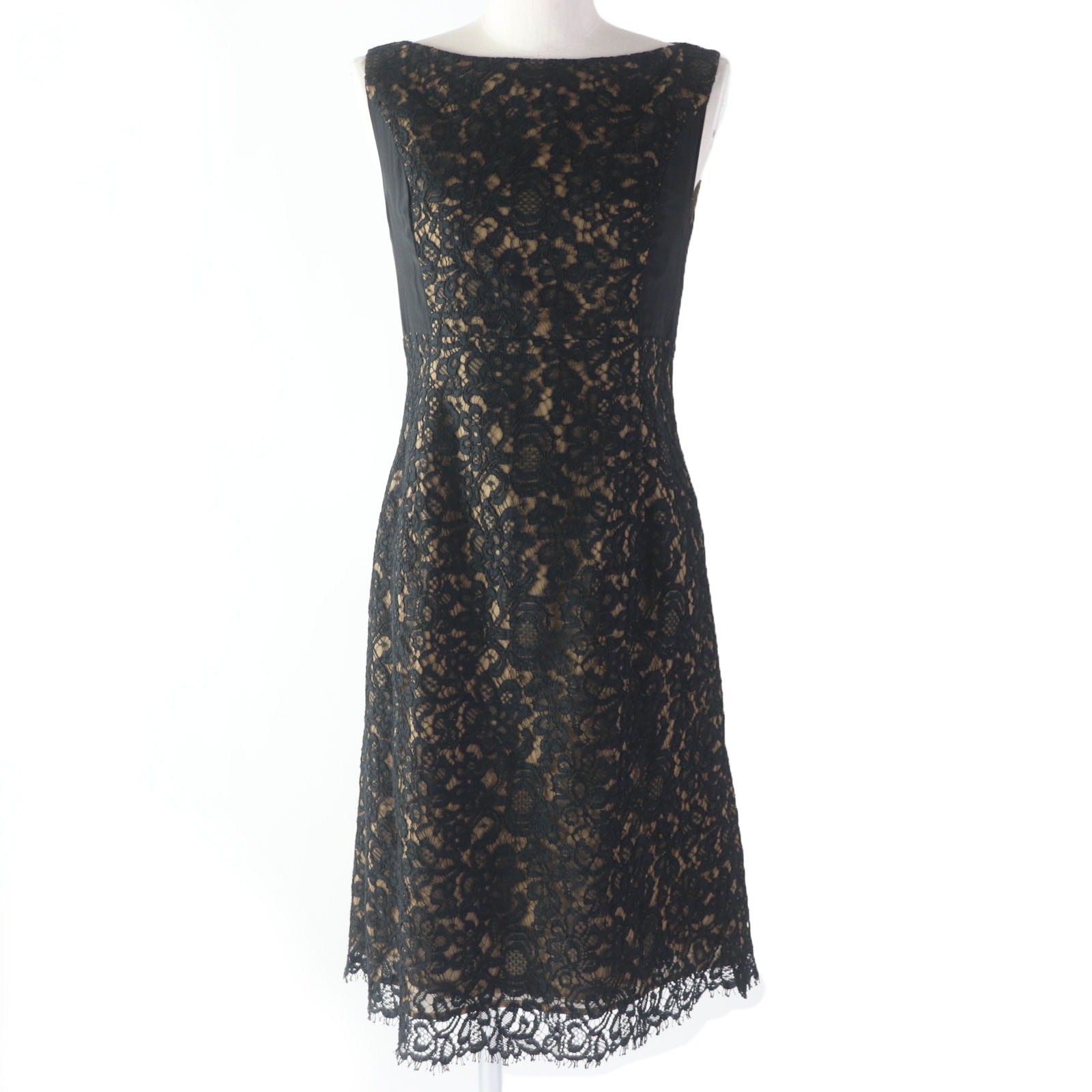 極美品 フォクシー
 ワンピース ブラック ブラウン レディース 38 34204