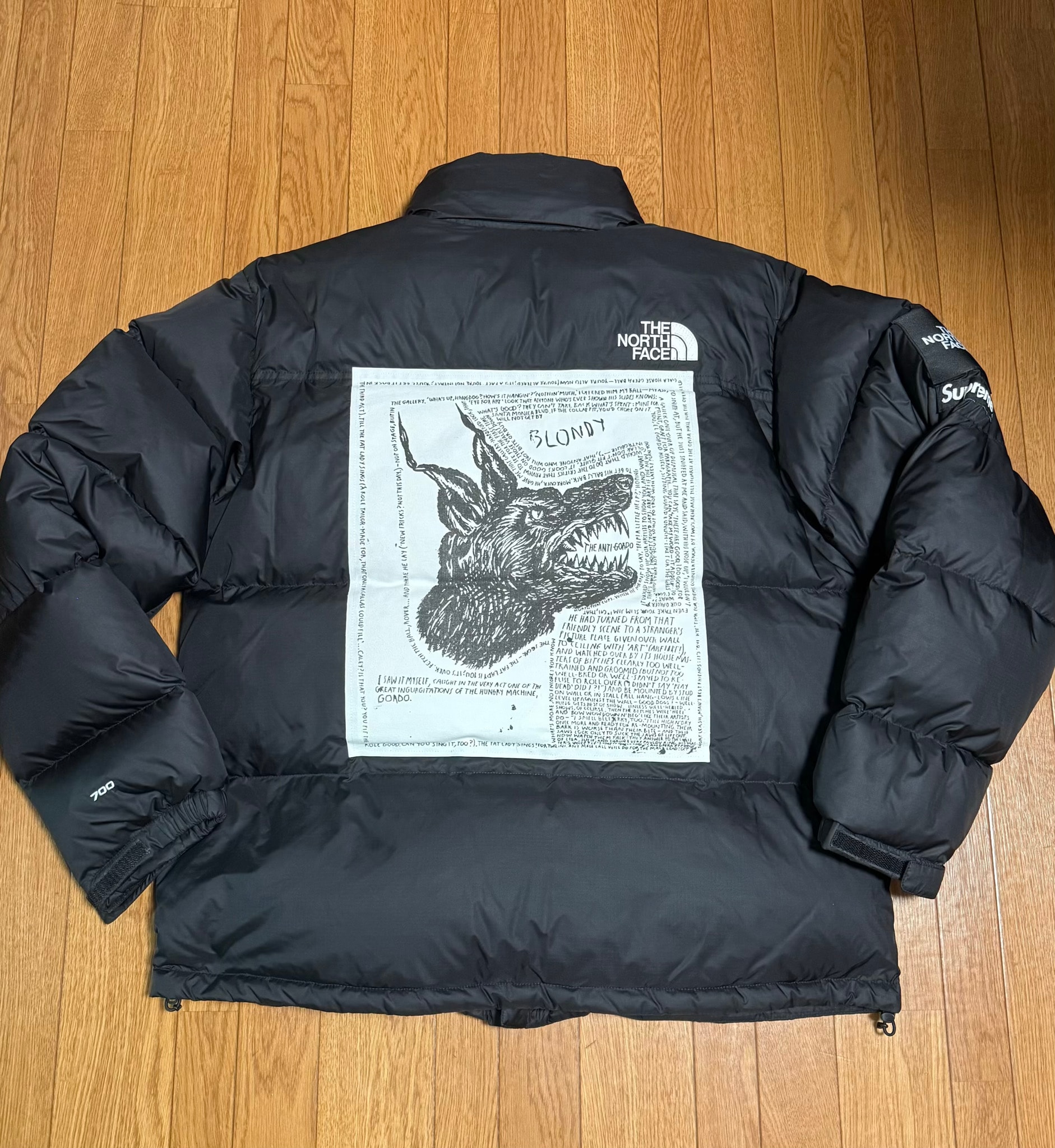 Supreme x The North Face Nuptse Jacket "Black"