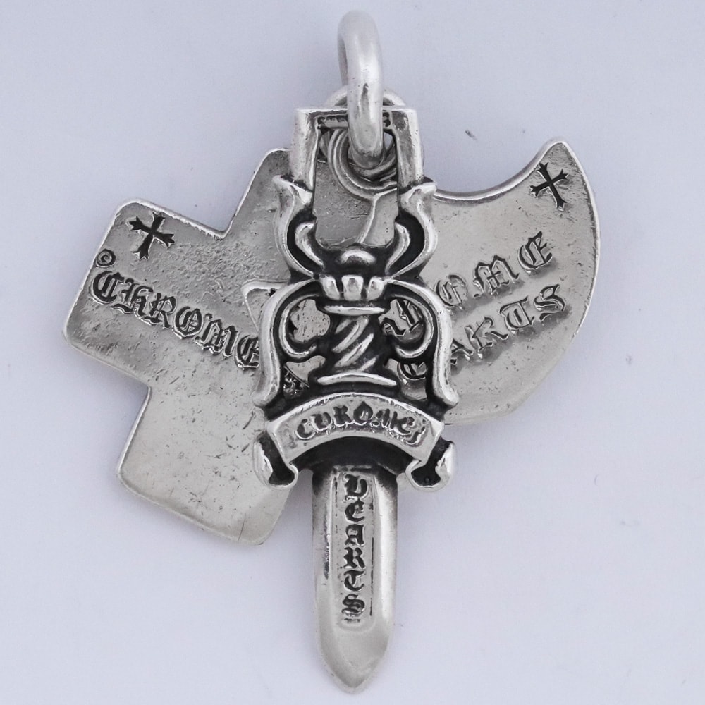 Chrome Hearts 3 Trinket Pendant "Silver"
