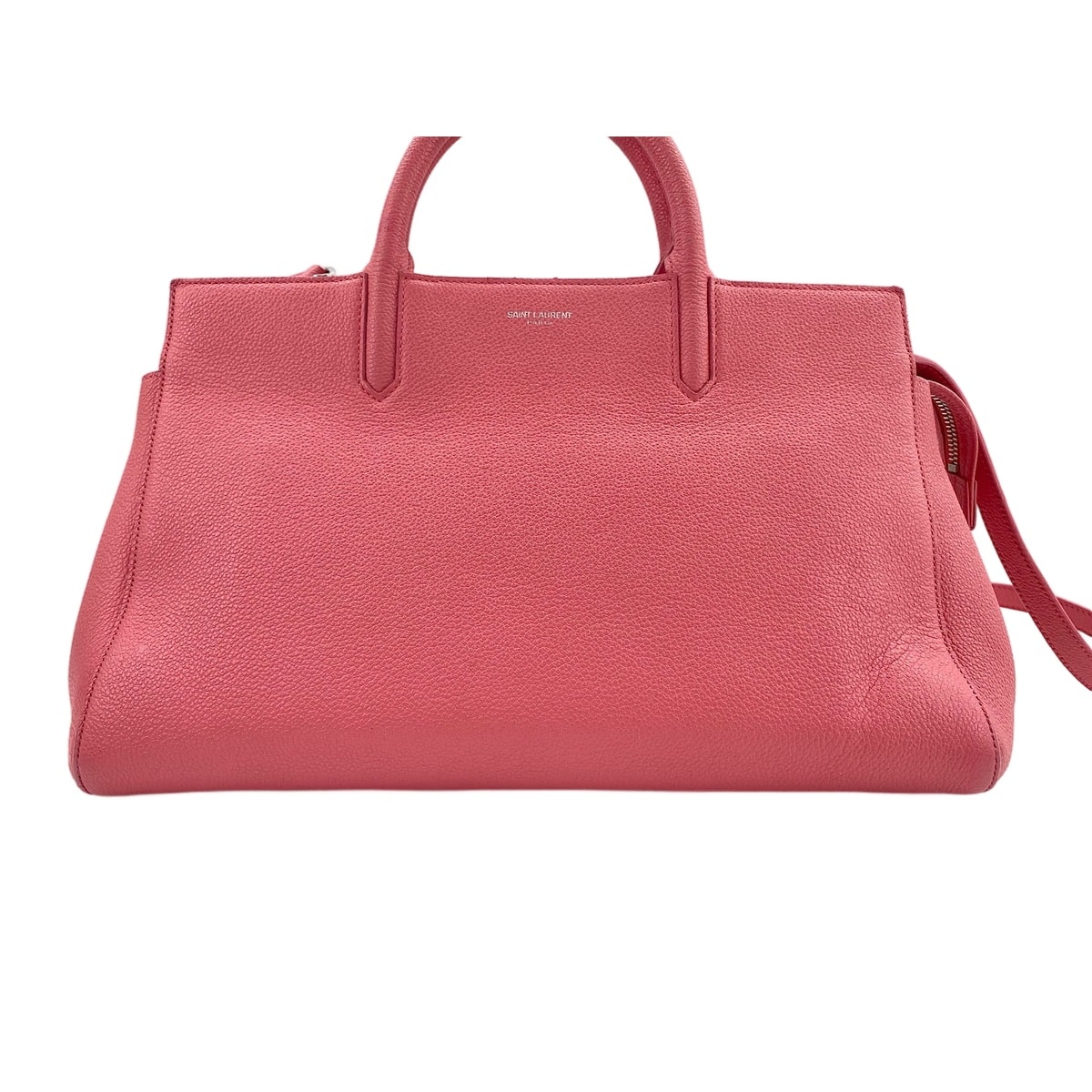 イヴ・サンローラン YSL レザー 2WAYカバ リヴゴーシュ ハンドバッグ【中古】