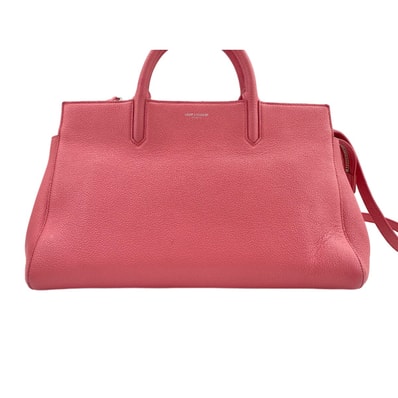 イヴ・サンローラン YSL レザー 2WAYカバ リヴゴーシュ ハンドバッグ【中古】