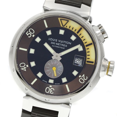 ルイ・ヴィトン タンブール ダイビング Q1031 メンズ 【中古】