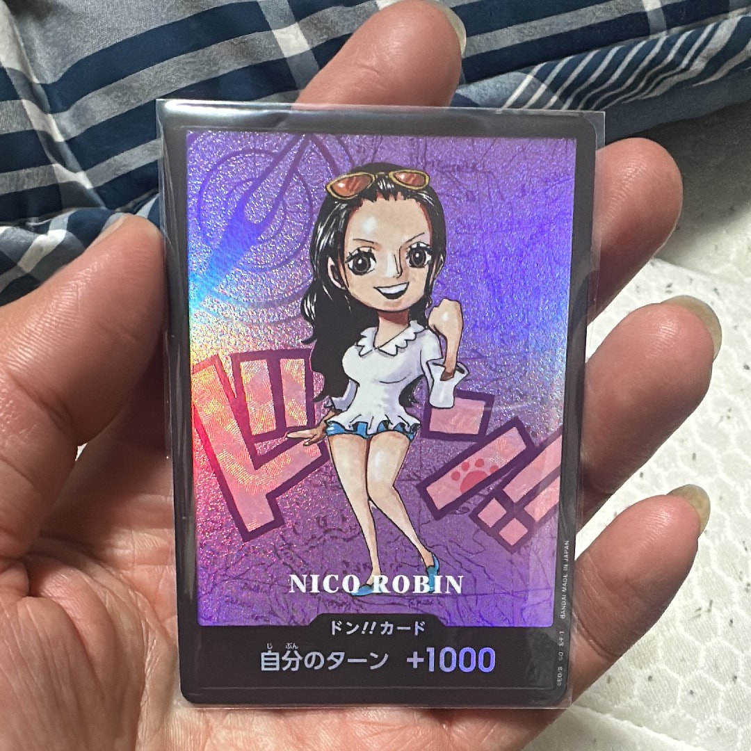 ドン!!カード : ニコ・ロビン (プレミアムカードコレクション「熊本県