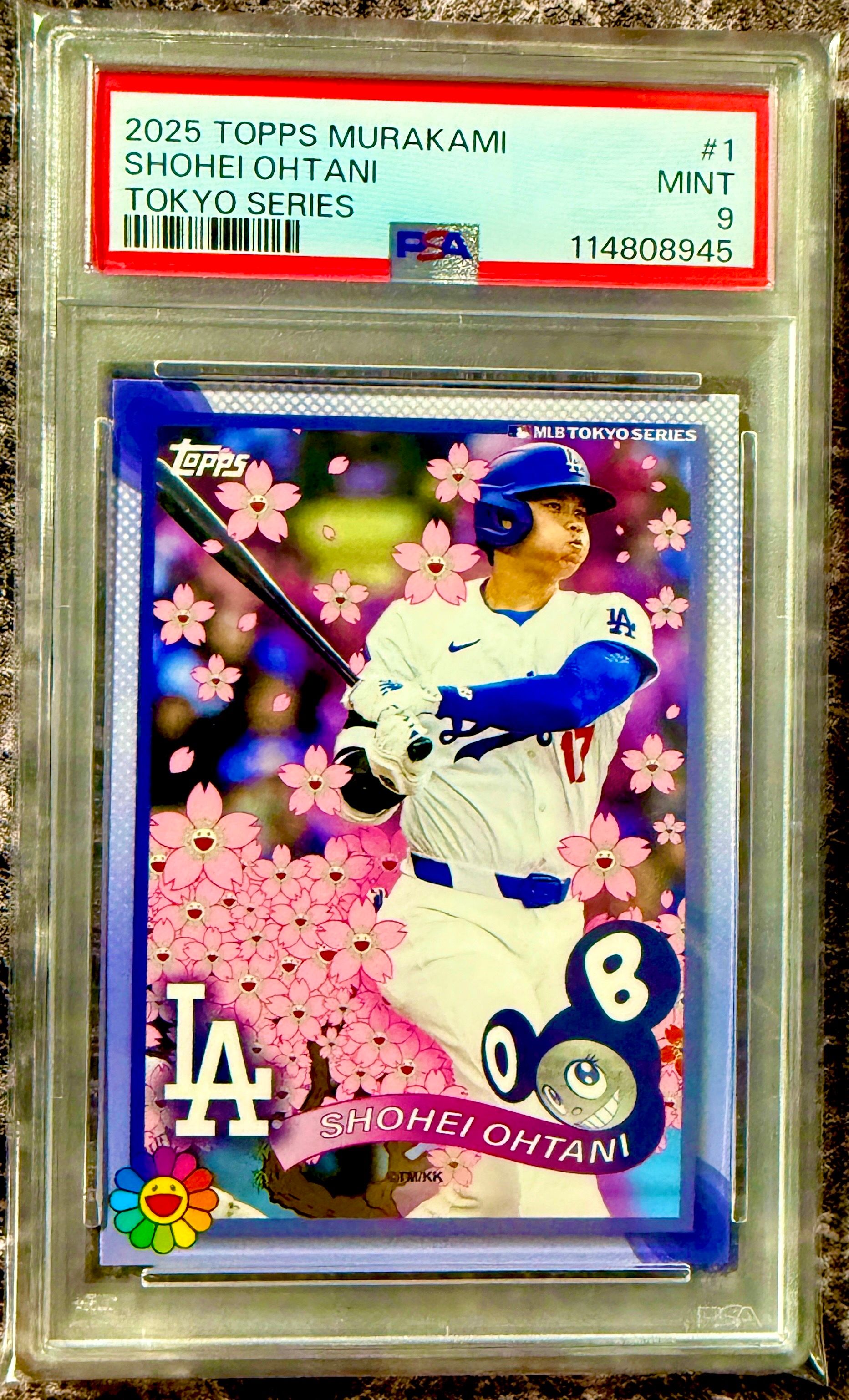 大谷翔平 (村上隆 + MLB ワールドツアー 東京シリーズ 2025 トップストレーディングカード ボックスセット)