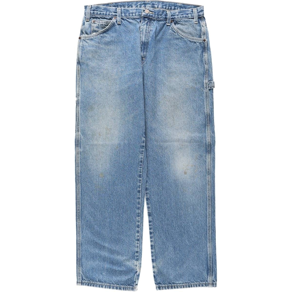 古着 ディッキーズ Dickies デニムペインターパンツ メンズw37相当/eaa664140
