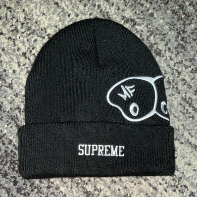 Supreme Mf Doom Beanie "Black"