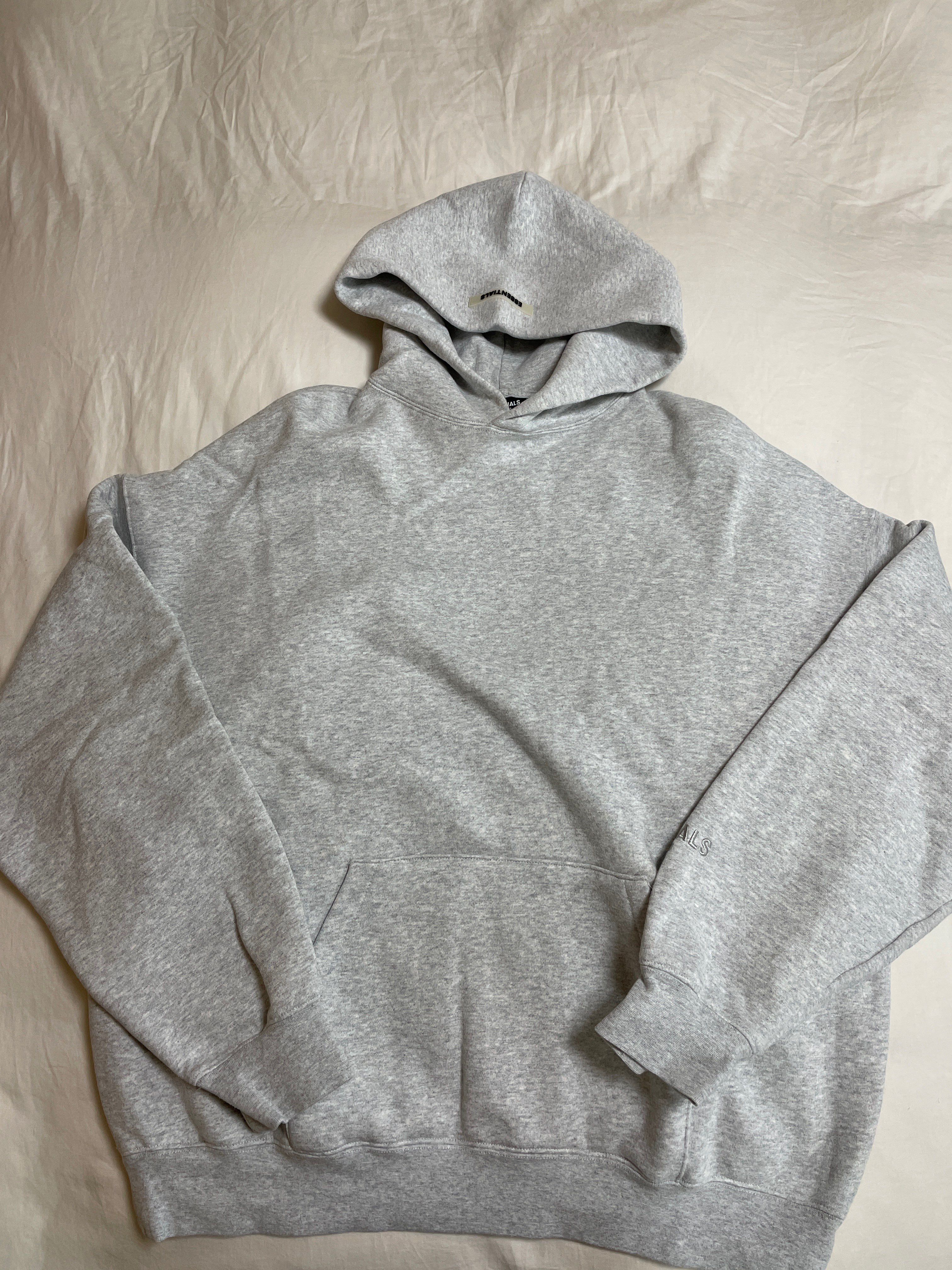 FEAR OF GOD ESSENTIALS Los Angeles 3M Pullover Hoodie "Grey"