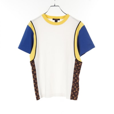 ルイ・ヴィトン LOUIS VUITTON モノグラム カットソー 衣料品 トップス ナイロン レディース ホワイト系 / マルチカラー 【中古】