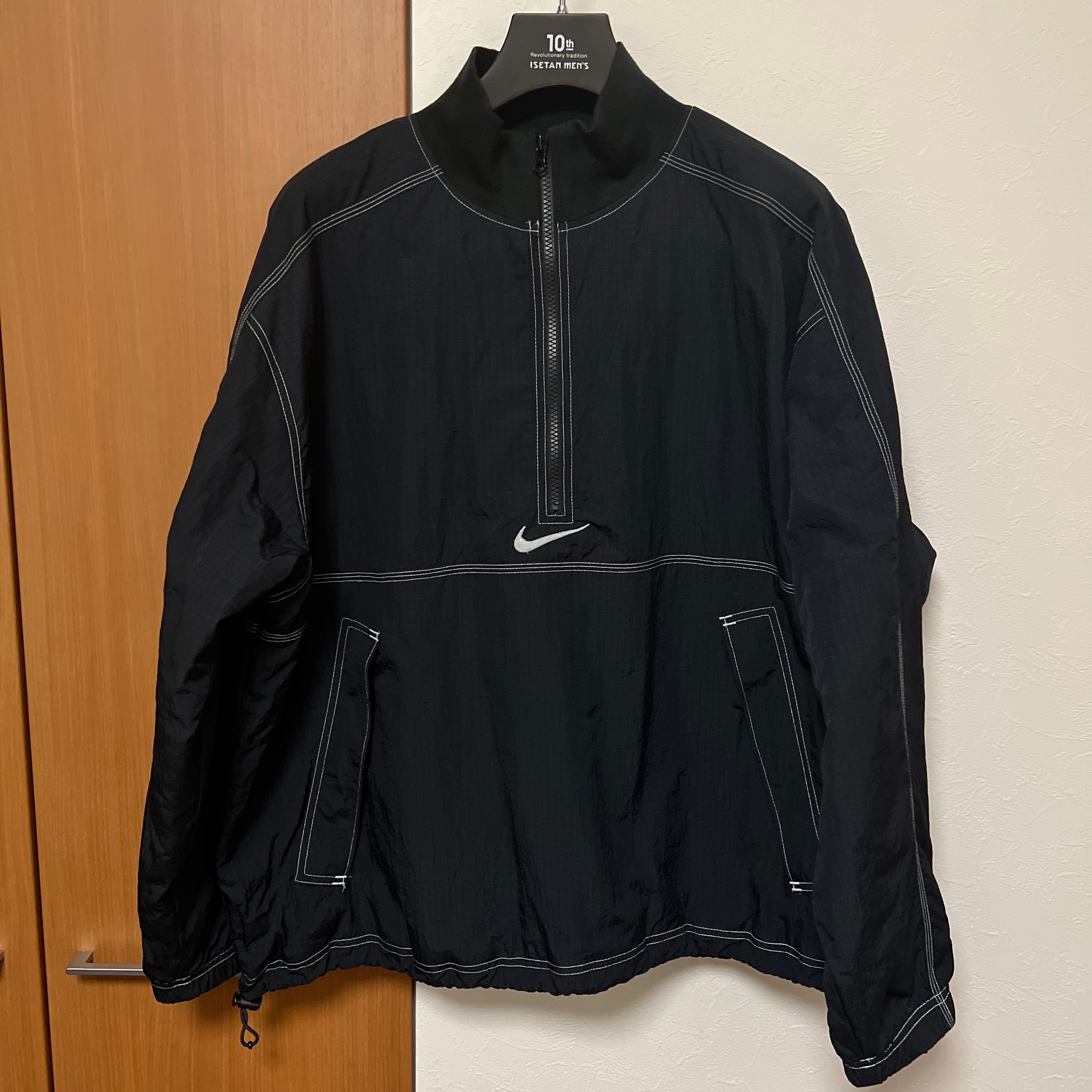 Supreme x Nike Ripstop Pullover "Black"
