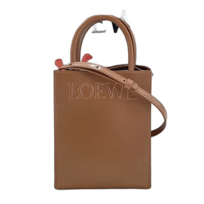 ロエベ LOEWE スタンダード A5トート 2WAY ハンドバッグ レザー【中古】
