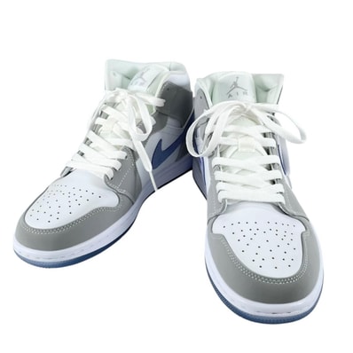 未使用品 NIKE ナイキ AIR JORDAN 1 MID BQ6472-105 スニーカー ホワイト ユニセックス 26 41 7【古着】【中古】