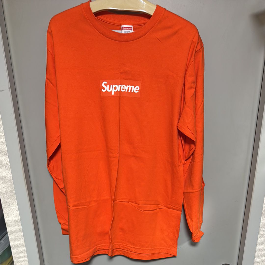Supreme Box Logo L/S Tee "Orange"