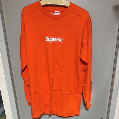 Supreme Box Logo L/S Tee "Orange"